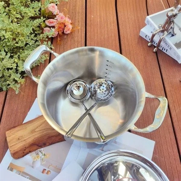 Nồi thành cao C219 CHOCKMEN 24cm, inox 18/10, model : CKM-ZD3L24T