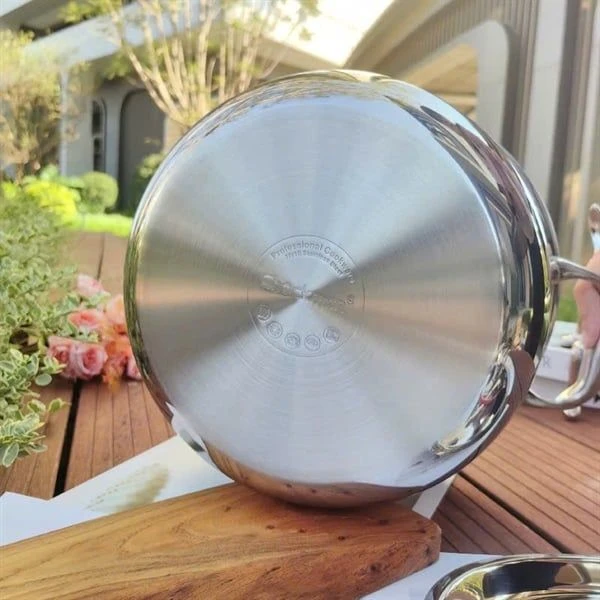 Nồi thành cao C219 CHOCKMEN 24cm, inox 18/10, model : CKM-ZD3L24T