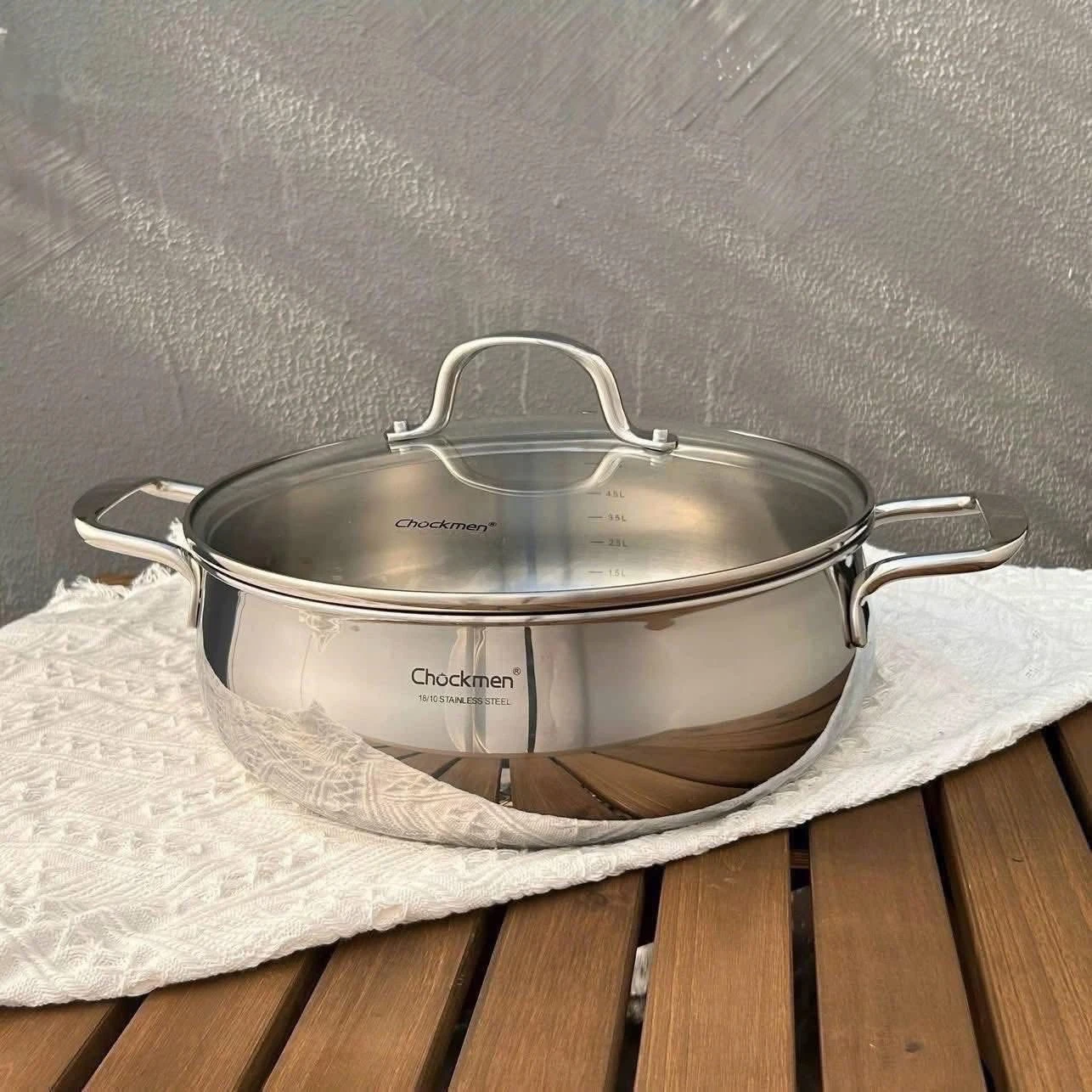 Nồi xửng 2 tầng Chockmen 26cm