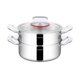 Bộ nồi xửng 2 tầng C151 CHOCKMEN 28cm, inox 18/10, model: CKM-ZD3L28Z