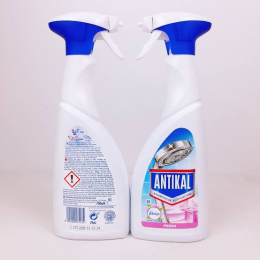 CHAI XỊT ANTIKAL VỆ SINH & CHỐNG ĂN MÒN INOX (500ML) (còn màu vàng)
