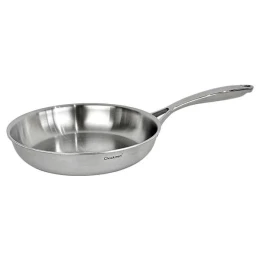 Chảo cạn C857 CHOCKMEN 24cm, inox 18/10, model: CKM-ZX3L24P