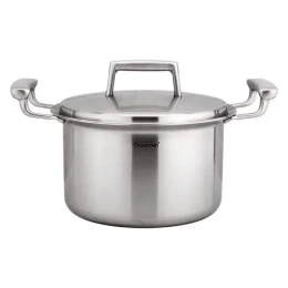 Nồi 5 lớp kẹp đồng C158 CHOCKMEN 20cm, inox 18/10, model: CKM-ZY5L20S