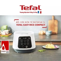 Nồi cơm điện tử Tefal Easy Rice Compact RK730168 -1L