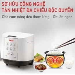 Nồi cơm điện tử Tefal Easy Rice RK732168 - 1.8L