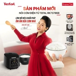 Nồi cơm điện tử Tefal EasyRice Max RK737868 - 1.8L