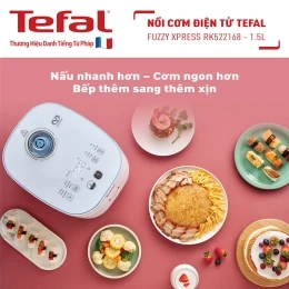 Nồi cơm điện tử Tefal Fuzzy Express RK522168 - 1.5L