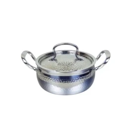 Nồi dập vân C1010 CHOCKMEN 18cm, inox 18/10, model: CKM-LB3L18T