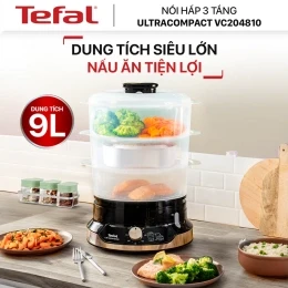 Nồi hấp thực phẩm Tefal UltraCompact VC204810 - 9L