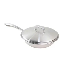 Nồi kiêm chảo sâu lòng C394 CHOCKMEN 5 lớp kẹp đồng, 30cm, model: CKM-ZY5L30W