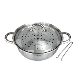 Nồi lẩu hơi C155 CHOCKMEN 30cm, inox 18/10, model : CKM-ZC3L30S