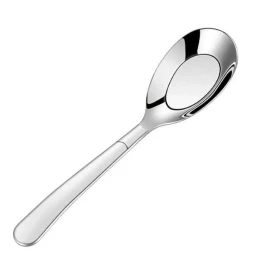 Thìa cổ vịt N296 màu trắng, inox 18/10, model: NK-AL296S