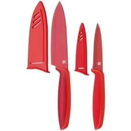 WMF KITCHEN KNIFE 2PCS SET REDBộ dao thái làm bếp WMF KITCHEN KNIFE màu đỏ (2 món)