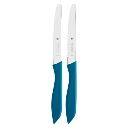 WMF SNACK KNIFE (Teal Green) Bộ dao răng cưa WMF màu xanh ngọc( 2 món)