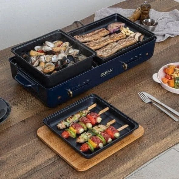 BẾP NƯỚNG LẨU DUPAN 2IN1 NỘI ĐỊA HÀN (Còn Xanh)