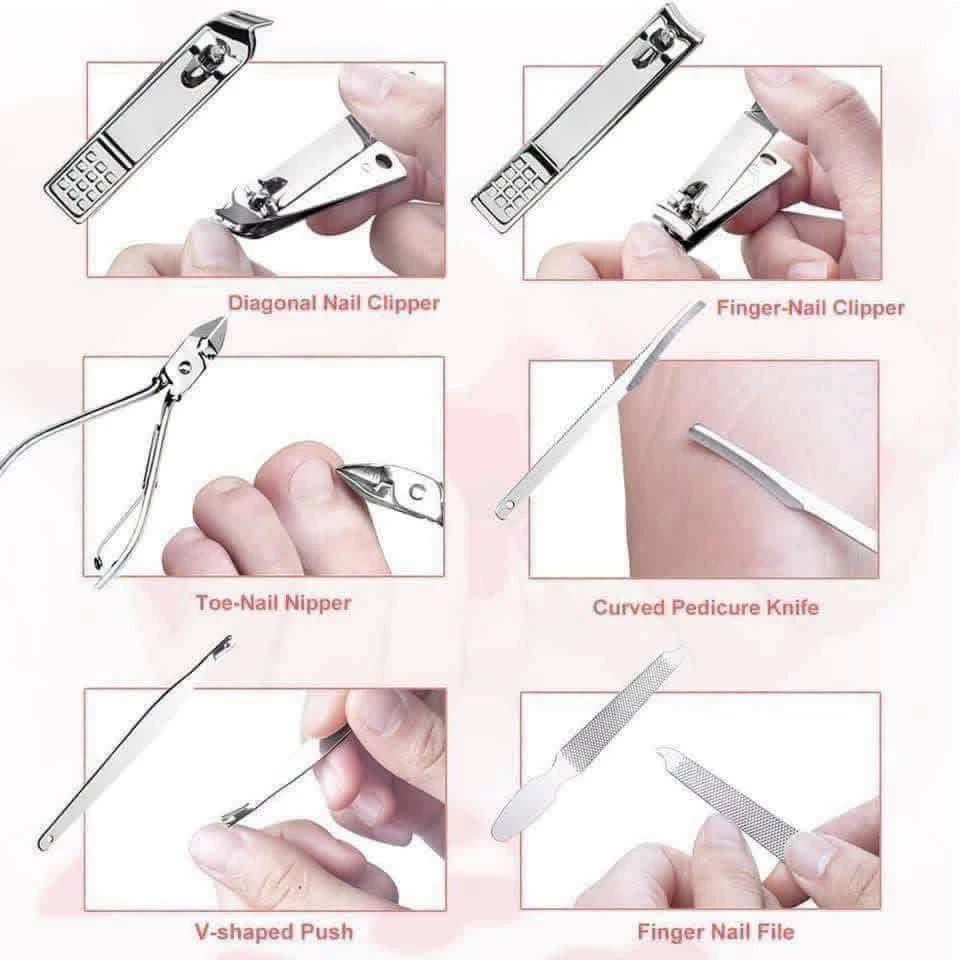Bộ Chăm Sóc Móng 18 Món 