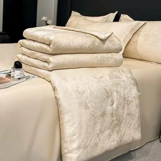 Bộ chăn ga Tencel Jacquard cao cấp 2025 (còn số 5)