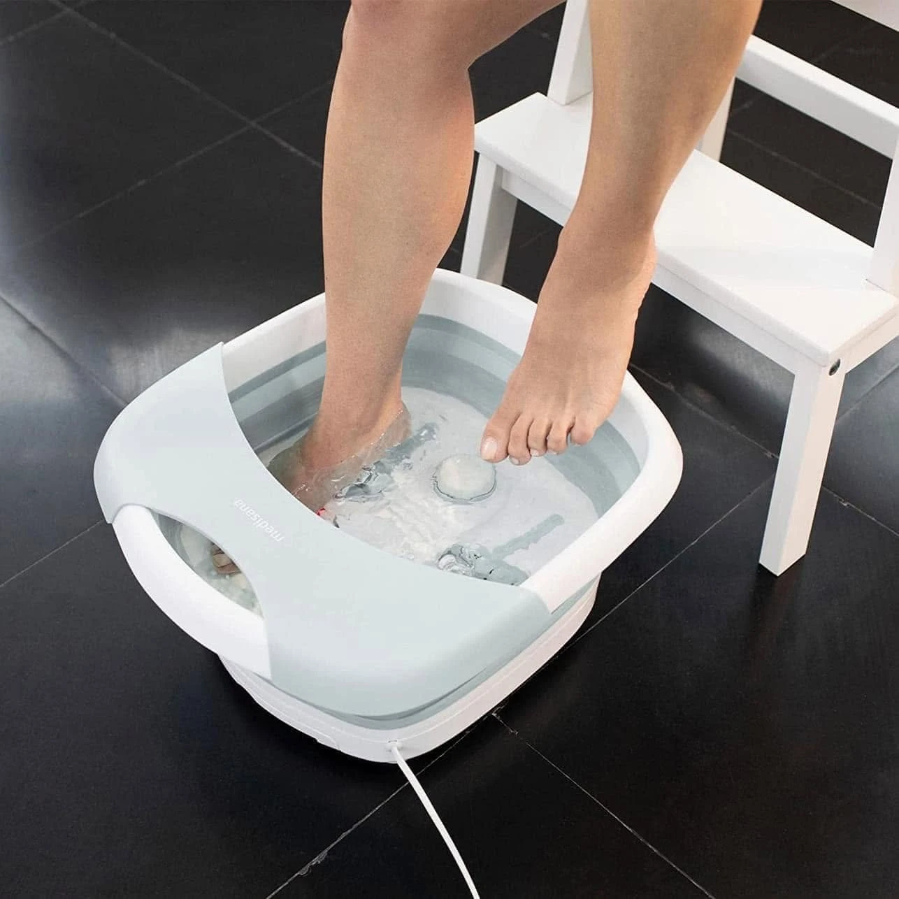 Bồn massage ngâm chân gấp gọn Medisana FS886