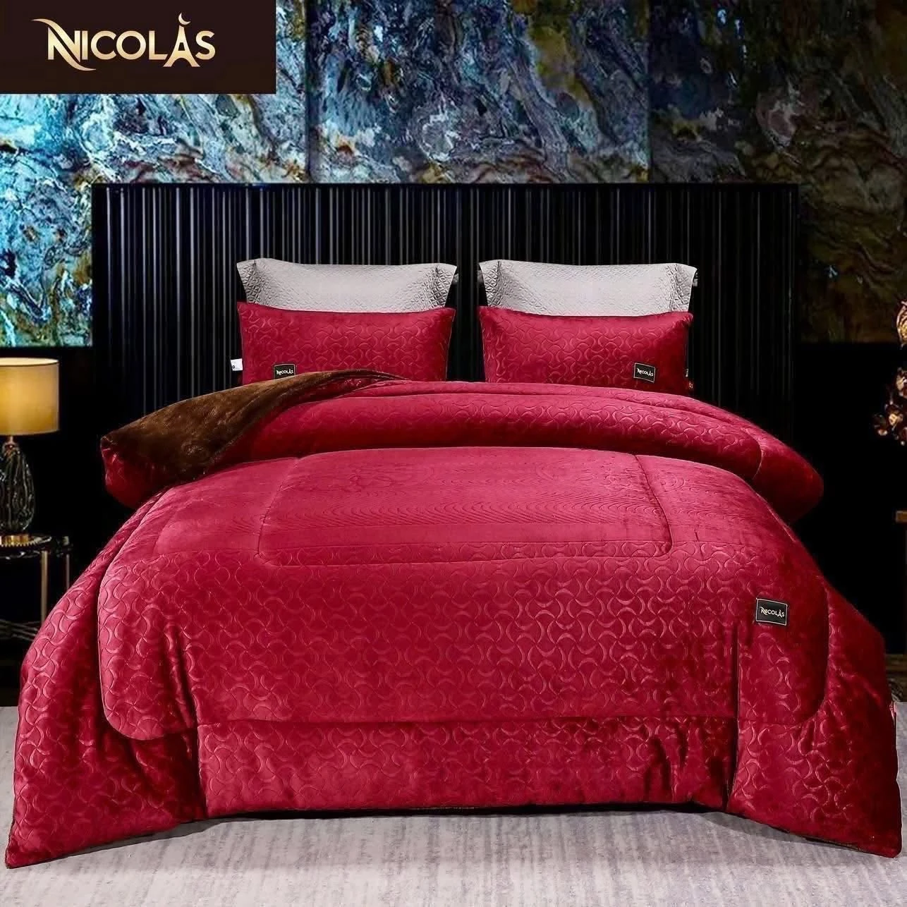 Chăn cao cấp NICOLAS CASPER LUXURY size 200x230cm (hết màu 4 và 5, 8)