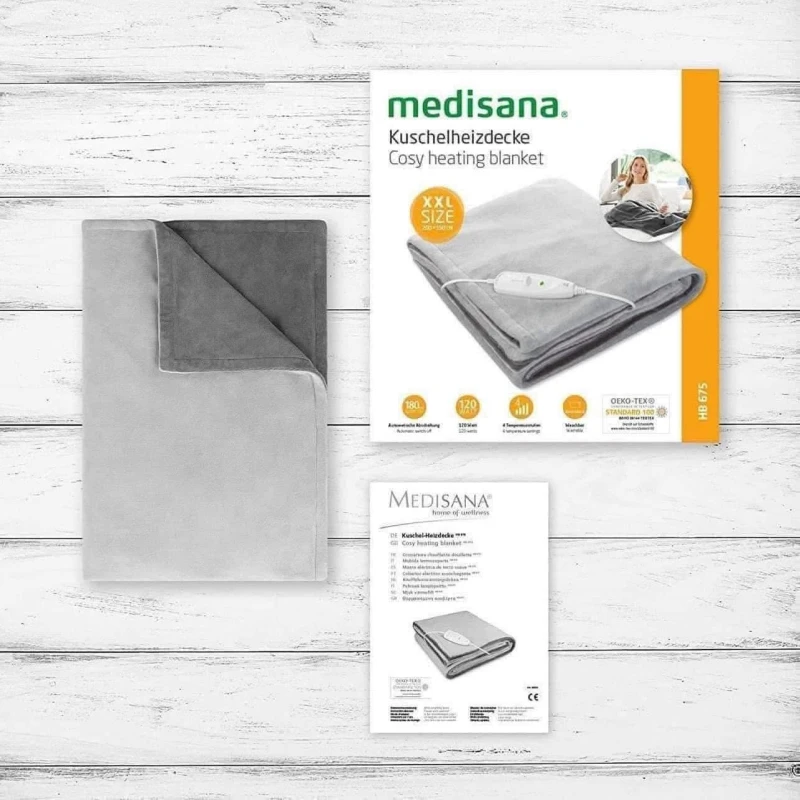 Chăn điện Medisana HB675 XXL Grau