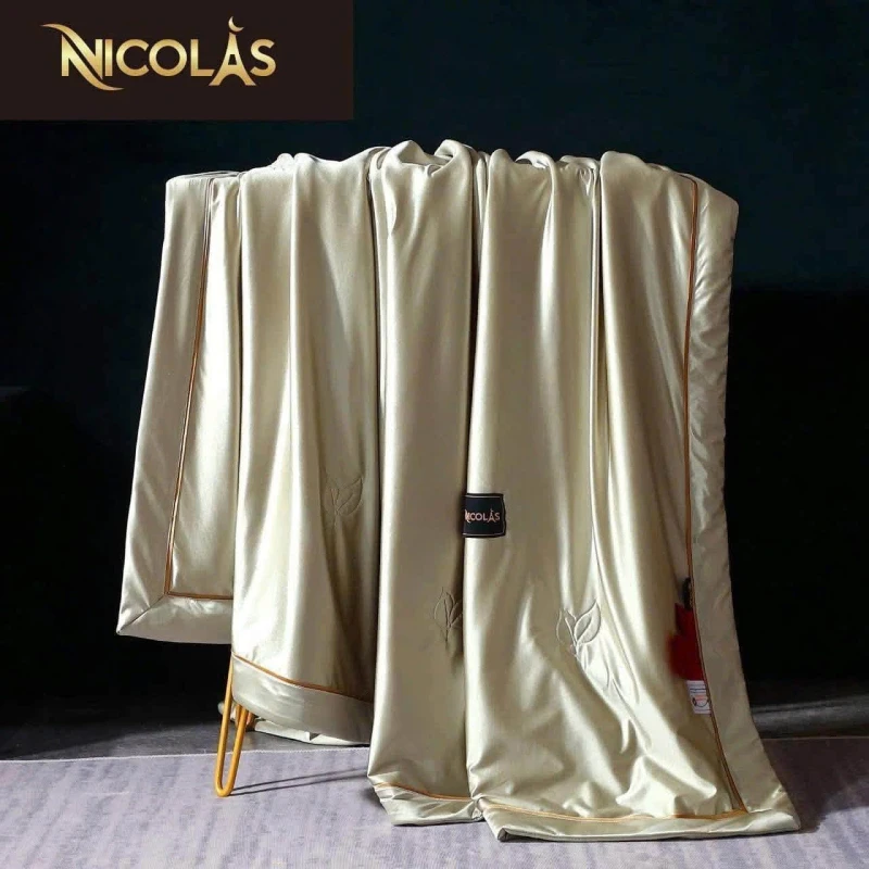    	 CHĂN HÈ LỤA LẠNH TƠ TẰM NICOLAS
