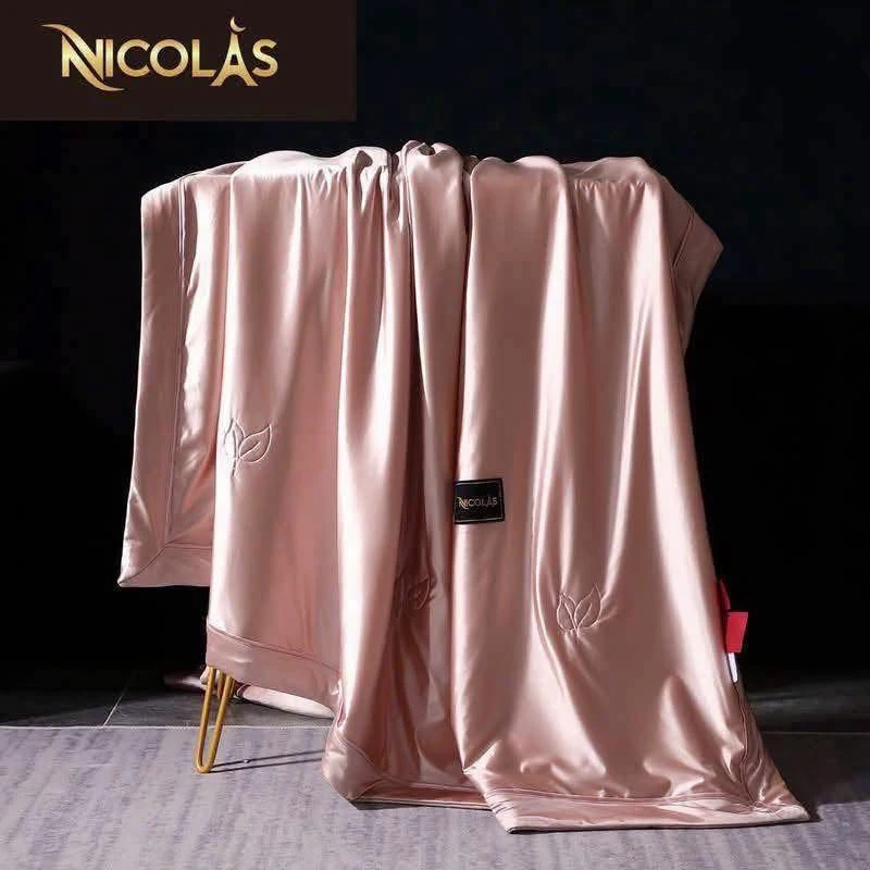    	 CHĂN HÈ LỤA LẠNH TƠ TẰM NICOLAS