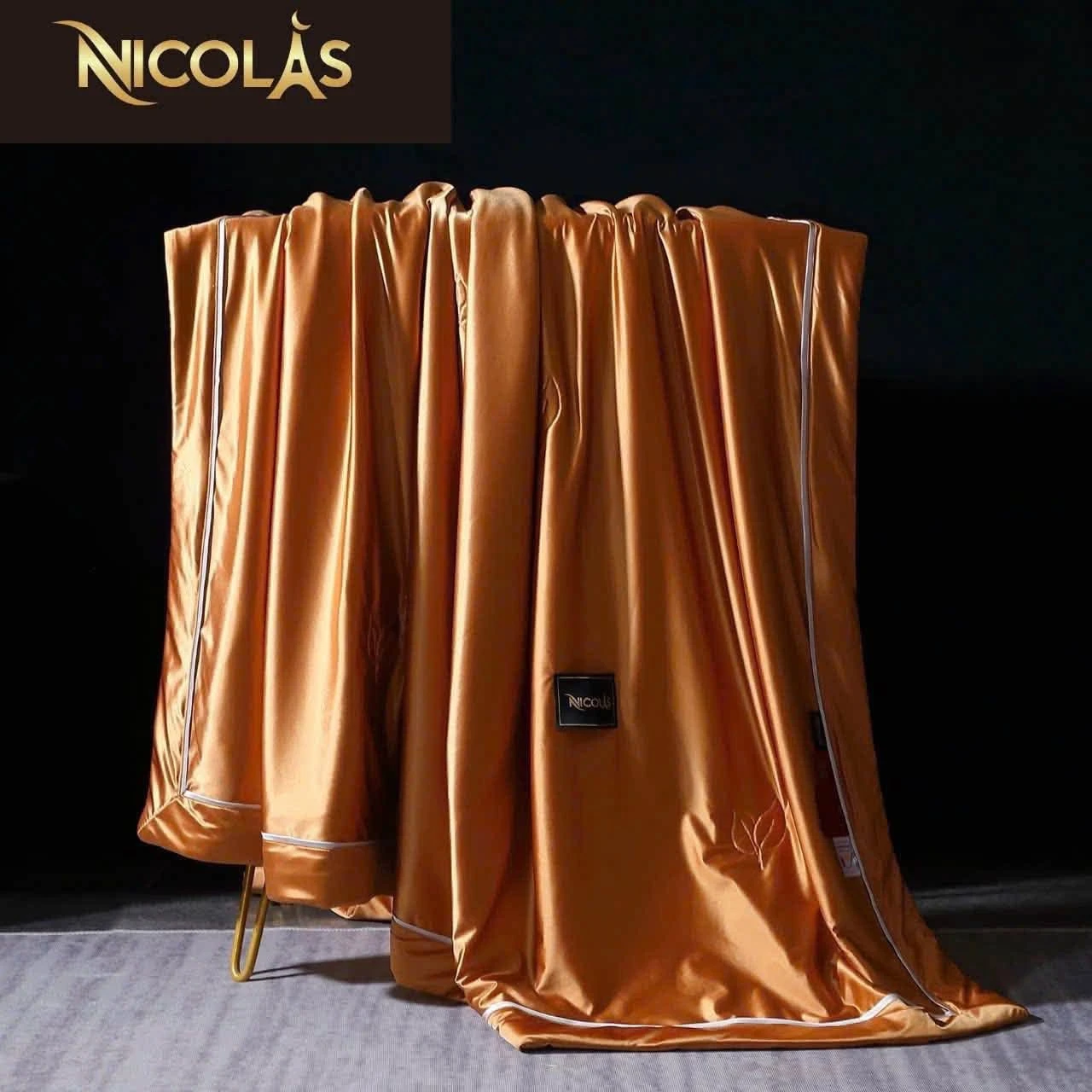    	 CHĂN HÈ LỤA LẠNH TƠ TẰM NICOLAS