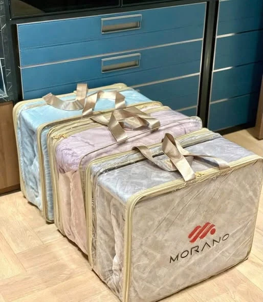 CHĂN LÔNG CỪU CAO CẤP MORANO TẶNG KÈM 2 VỎ GỐI ( còn hồng, xám)