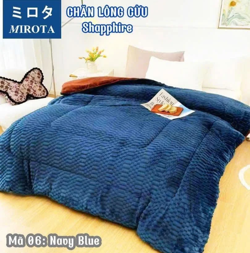 CHĂN LÔNG CỪU NHẬT BẢN MIROTA (2x2m3, 5kg) (Hết màu 3)