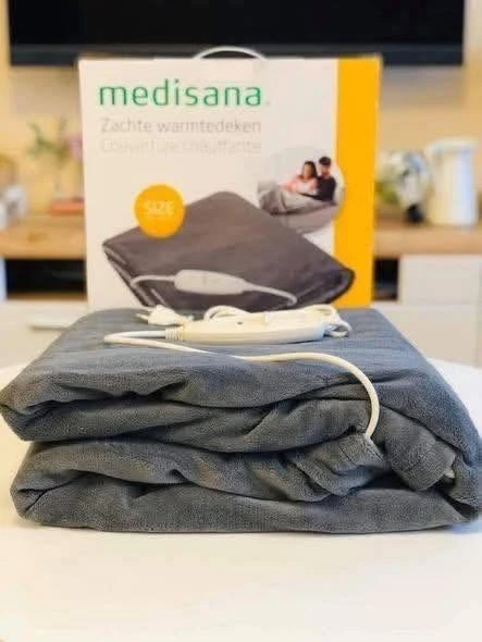 CHĂN SƯỞI ĐIỆN MEDISANA HDW XL grau - Size  180 x 130 cm