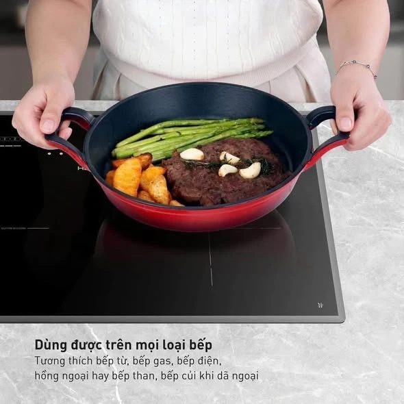 Chảo Gang Đúc GKOCH 24cm