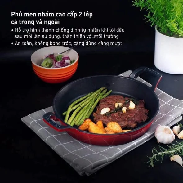 Chảo Gang Đúc GKOCH 24cm