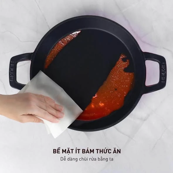 Chảo Gang Đúc GKOCH 24cm