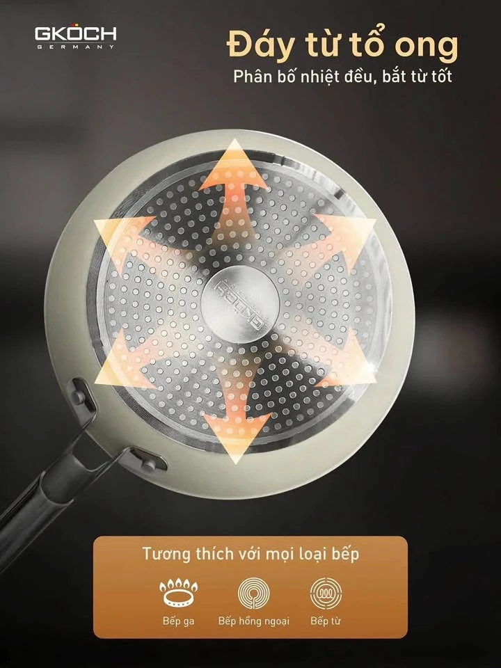 CHẢO GKOCH CAO CẤP 26CM