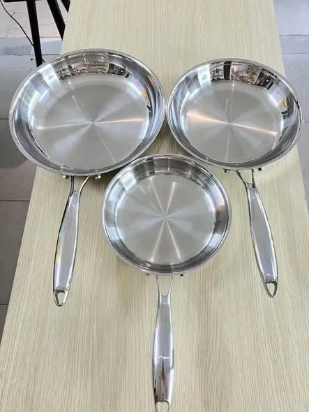 CHẢO INOX LÒNG TRƠN CHOCKMEN SIZE 20CM