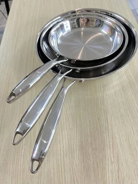 CHẢO INOX LÒNG TRƠN CHOCKMEN SIZE 28CM