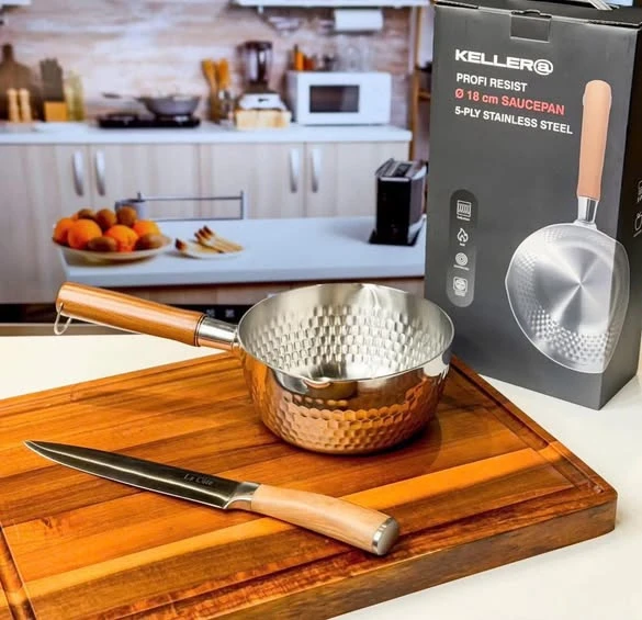   	 Chảo quánh mini Keller Profi Resist 18cm