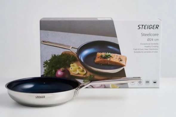 Chảo rán chống dính STEIGER Steelcore 24cm