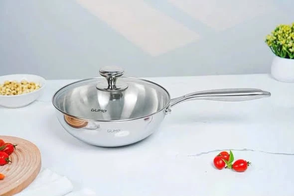 CHẢO SÂU LÒNG CÓ VUNG GUME GM-W1524 SIZE 24CM