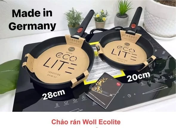  	 Chảo sâu lòng Woll Eco Lite Fry Pan 30cm