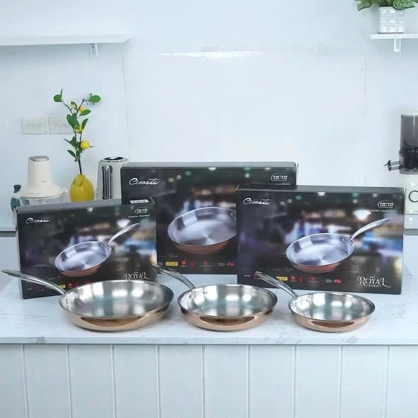 CHẢO THÉP CHỐNG DÍNH TỰ THÂN CIWETE SIZE 20CM