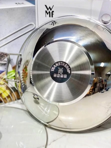 Chảo WMF Party Wok Taiwan 36cm kèm vỉ gác ráo dầu 0798366040