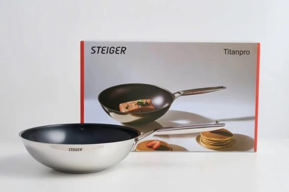 CHẢO XÀO STEIGER TITANPRO WOK 28CM