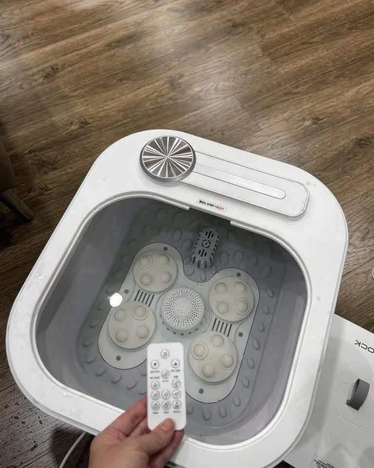 Chậu ngâm chân & massage tự động 2LOCK Korea (tặng 1 túi muối ngâm chân thảo mộc)