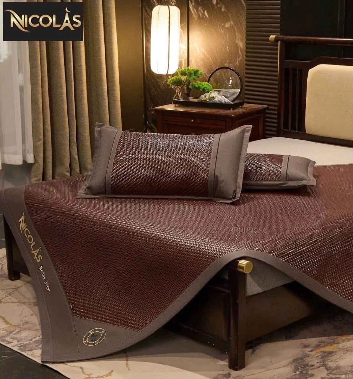 Chiếu Mây Ngải Cứu Nicolas Siêu Cấp 200x220cm
