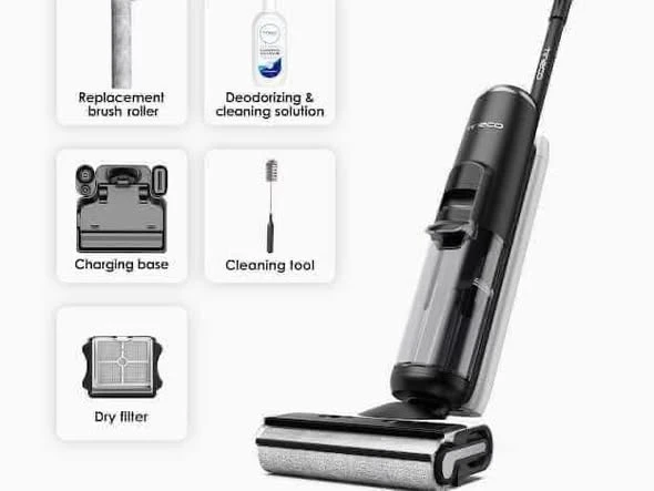 COMBO 1 BẾP NƯỚNG KHÔNG KHÓI E-GRILL ĐỨC + 1 MÁY HÚT BỤI TINECO FLOOR ONE S6