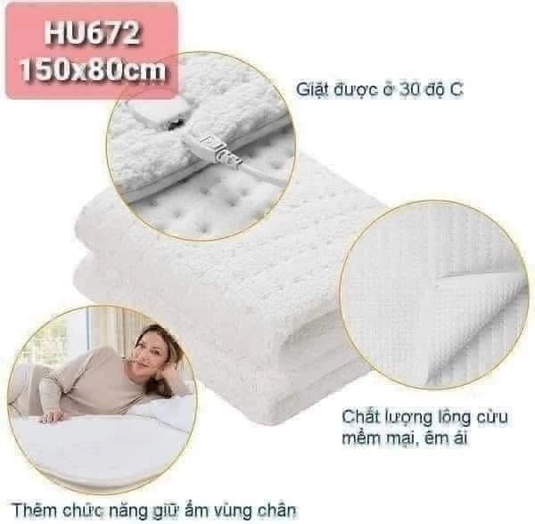 Đệm điện Medisana HU672