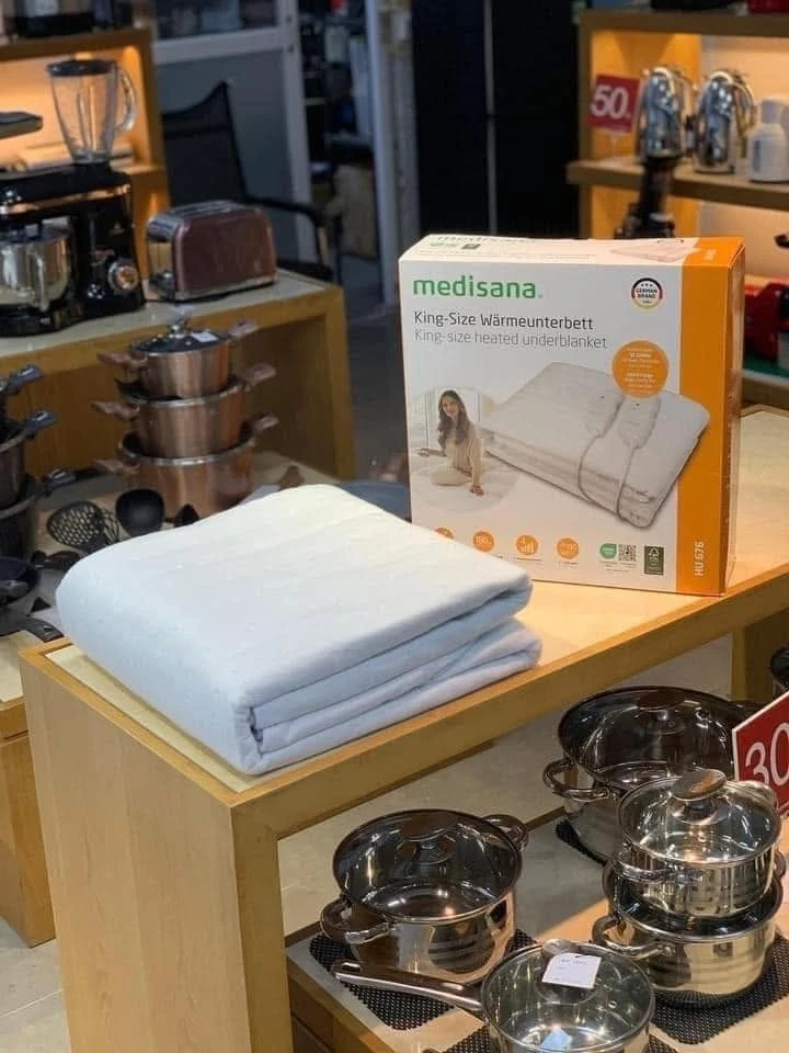 Đệm điện XL Medisana HU676 (dành cho 2 người, đệm đôi)