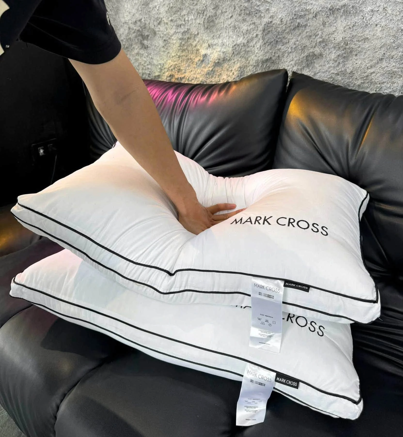 Gối Mark Cross Thượng Hạng New 2025 (1 đôi - 2 cái)