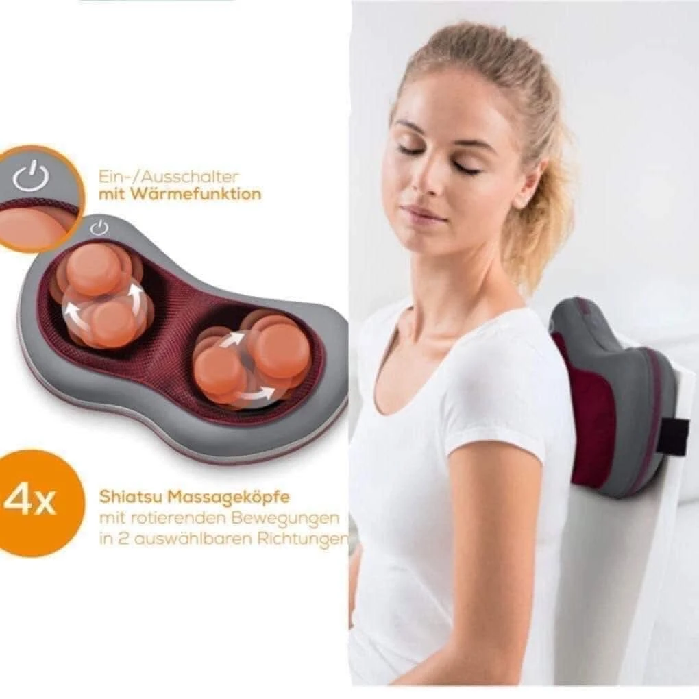 Gối massage có đèn hồng  ngoại, có điều khiển Beurer MG149